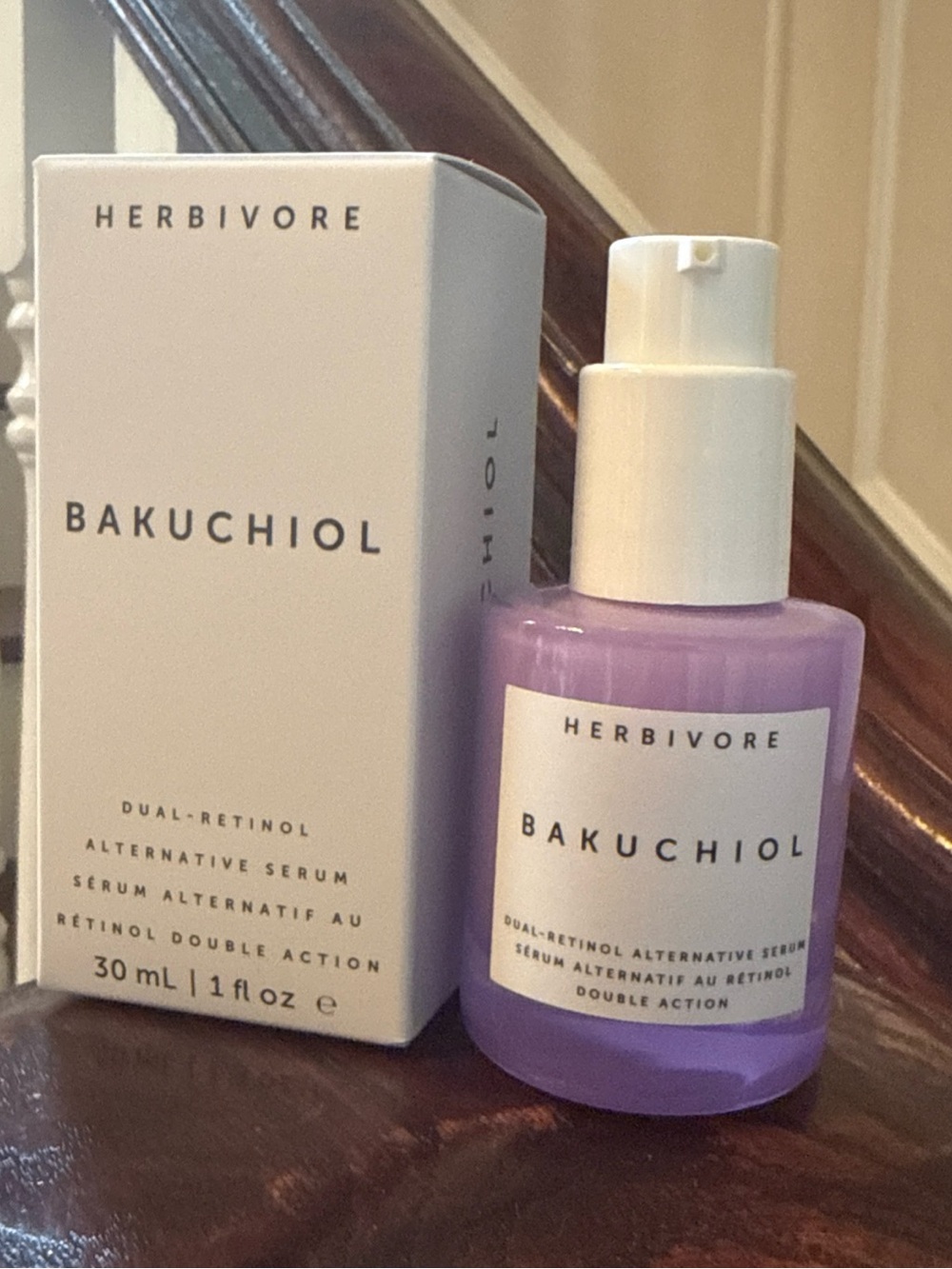 BNIB Herbivore Bakuchiol Dual Retinol Alternative Serum 30 ml/1 fl oz $68